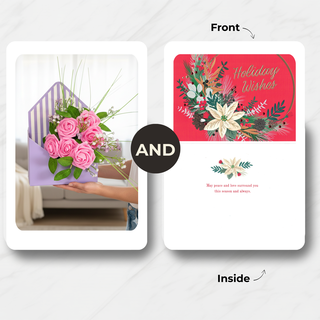 Eternal Bloom Envelope (Artificial Flowers)