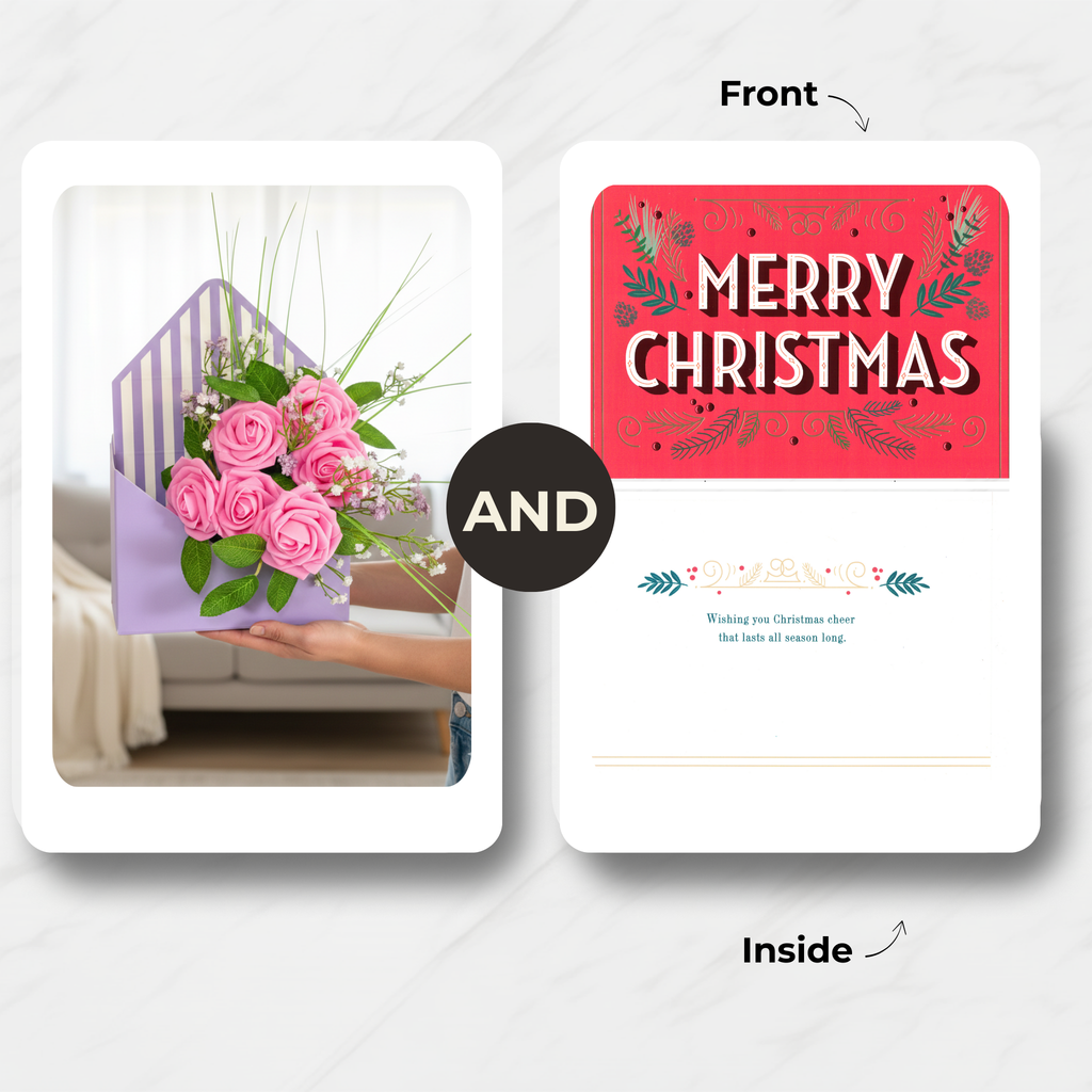 Eternal Bloom Envelope (Artificial Flowers)