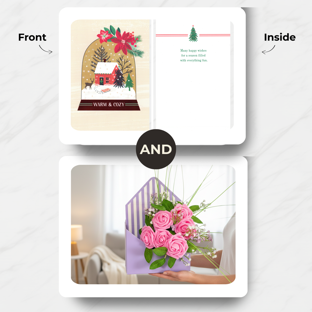 Eternal Bloom Envelope (Artificial Flowers)