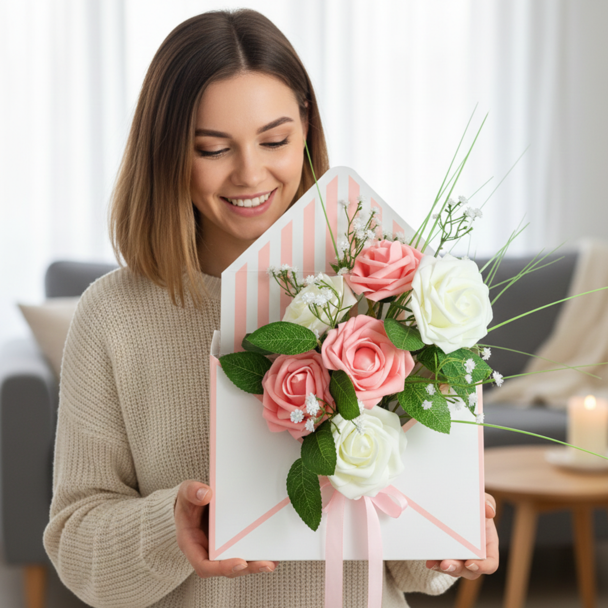 The Gentle Sentiment Set (Artificial Flowers)