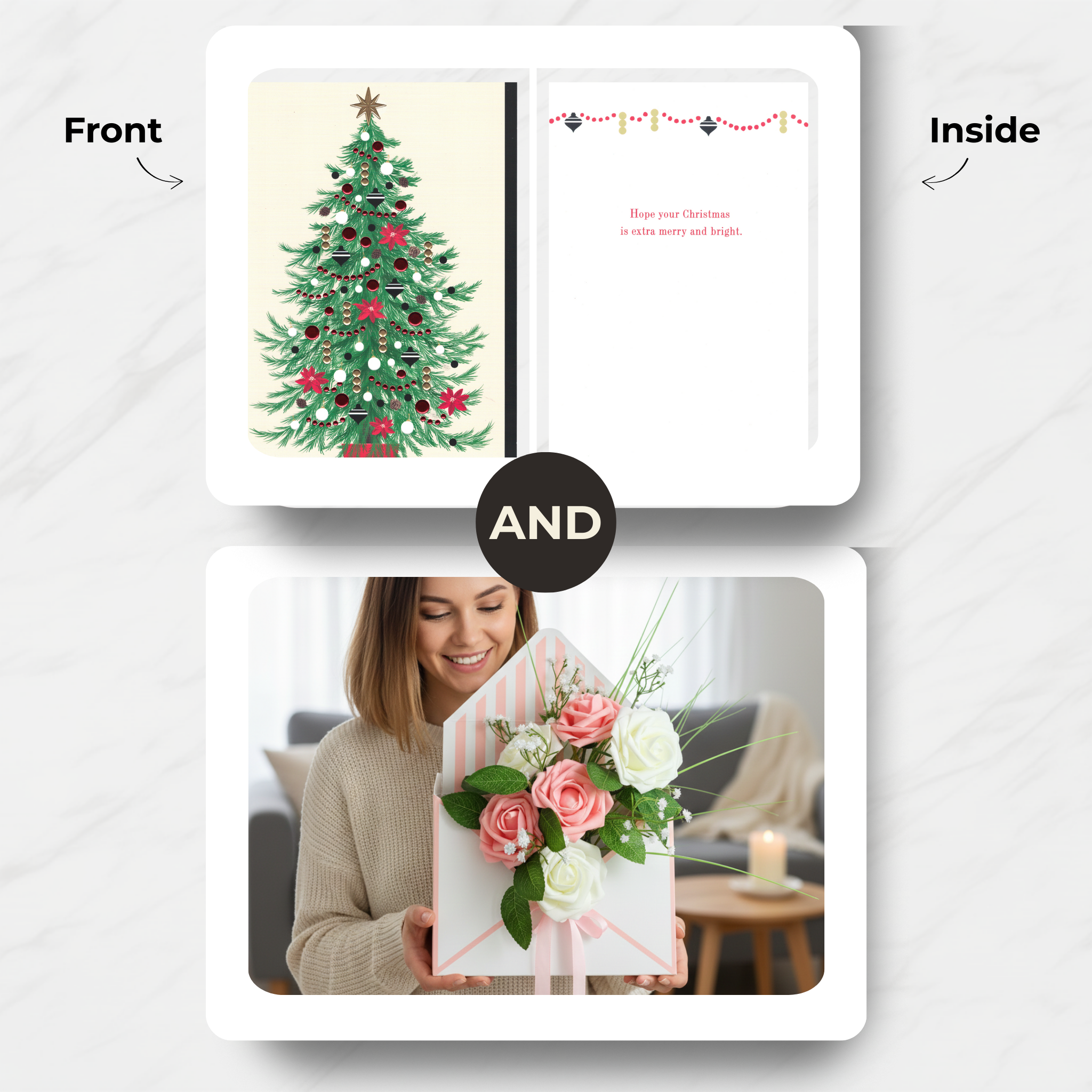 The Gentle Sentiment Set (Artificial Flowers)