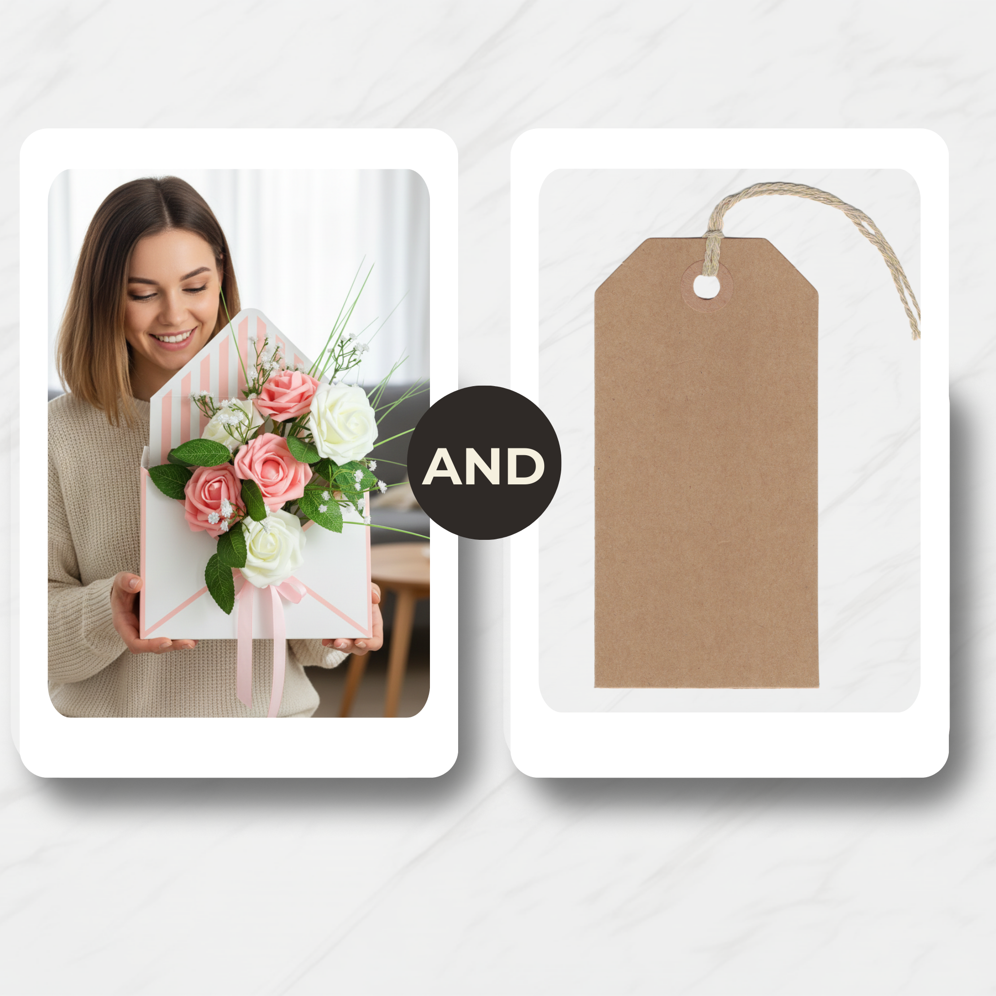 The Gentle Sentiment Set (Artificial Flowers)