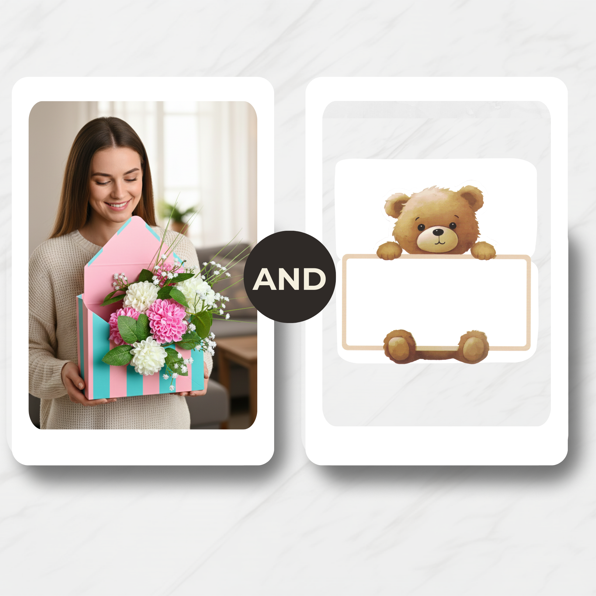 Miami Beach Bloom Box (Artificial Flowers)