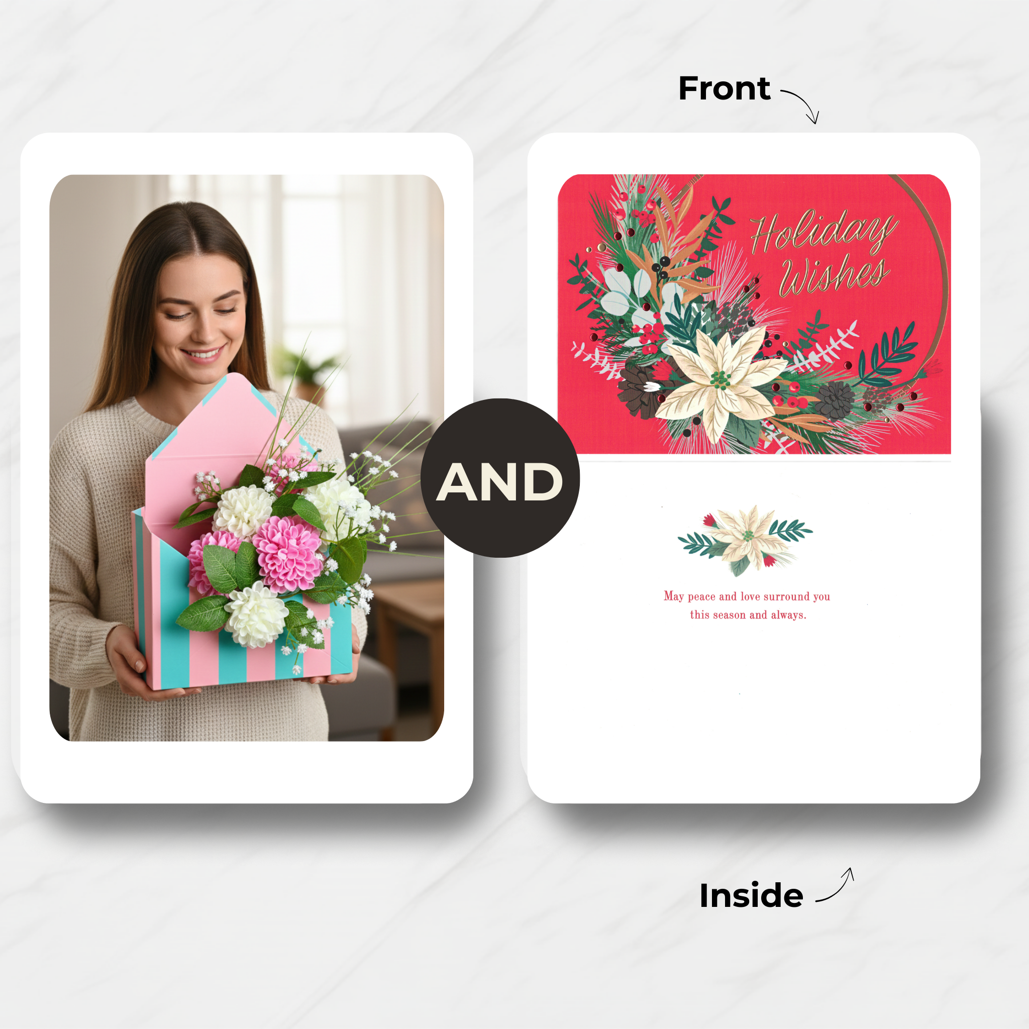 Miami Beach Bloom Box (Artificial Flowers)
