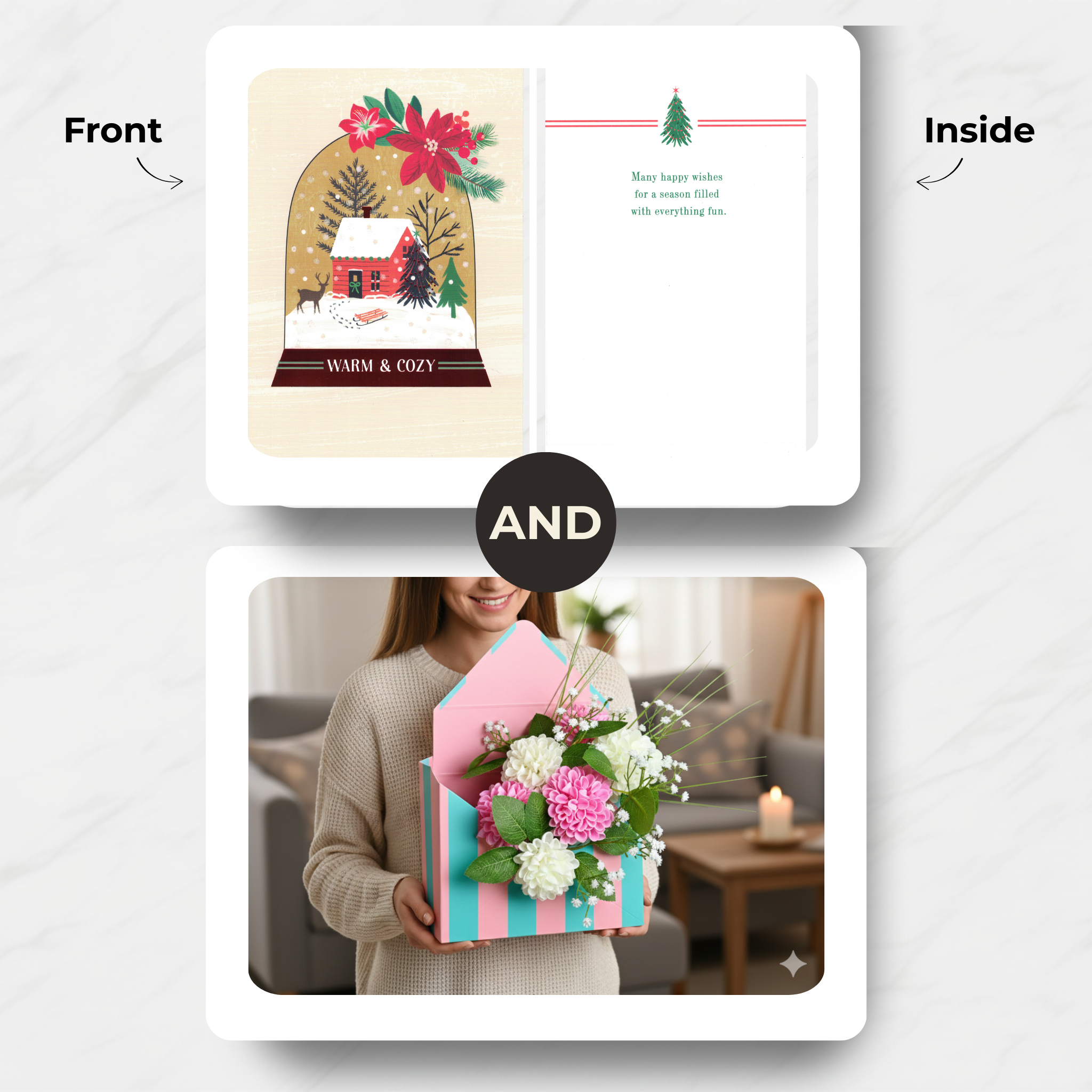 Miami Beach Bloom Box (Artificial Flowers)