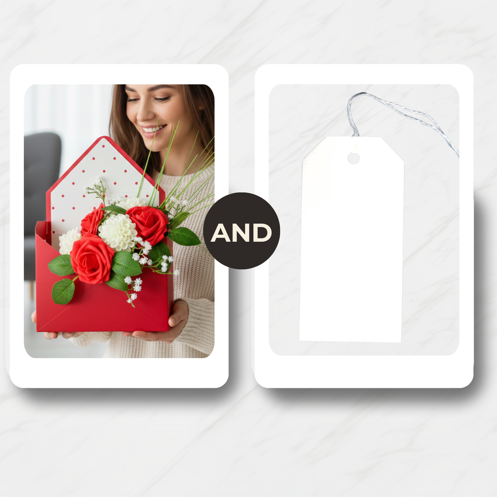 Ruby Classic Envelope (Artificial Flowers)
