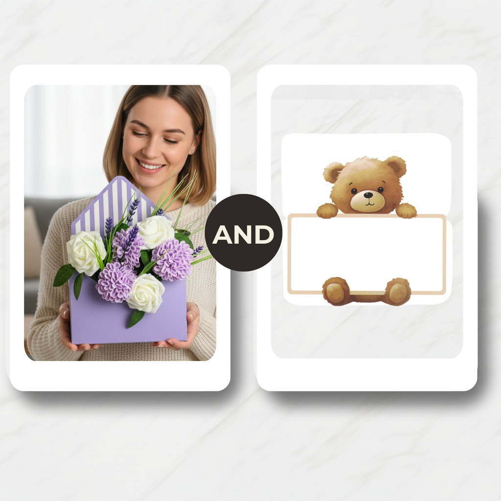 Timeless Amethyst Message (Artificial Flowers)