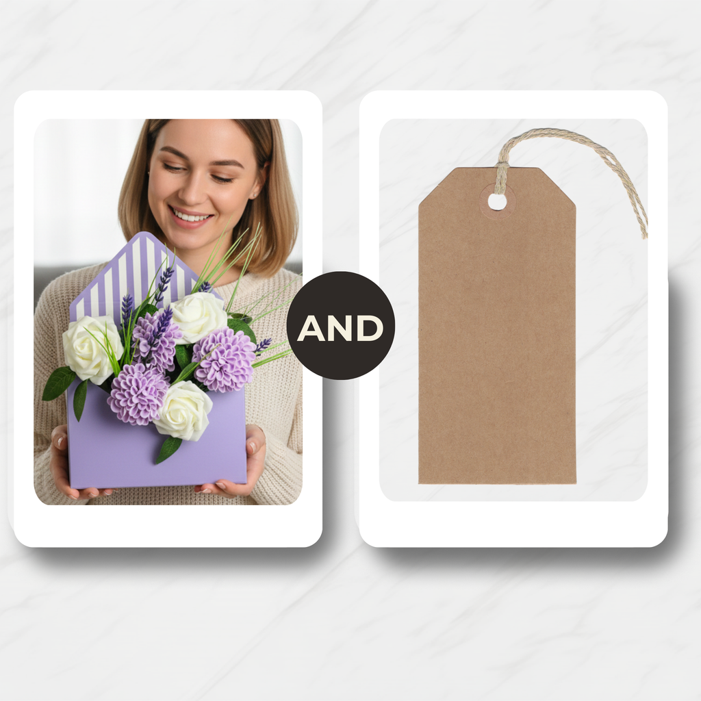 Timeless Amethyst Message (Artificial Flowers)