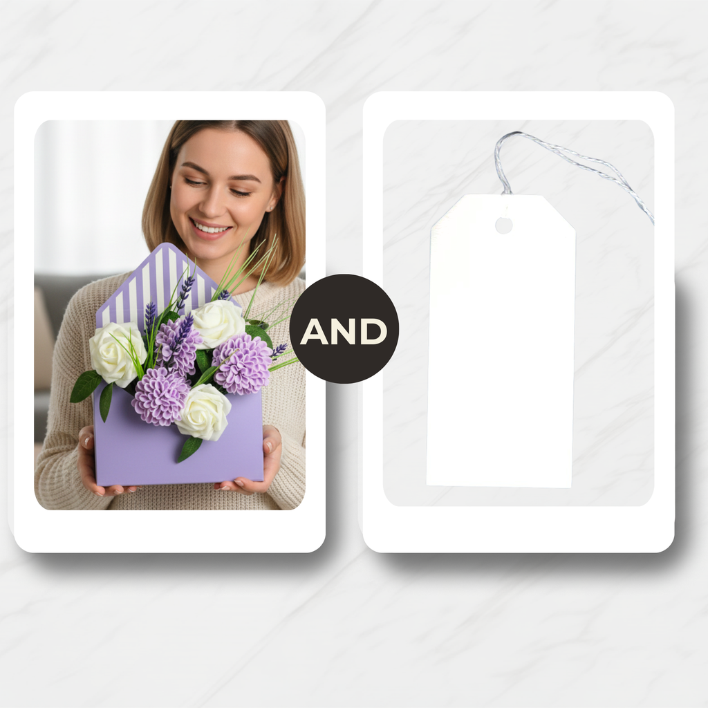 Timeless Amethyst Message (Artificial Flowers)