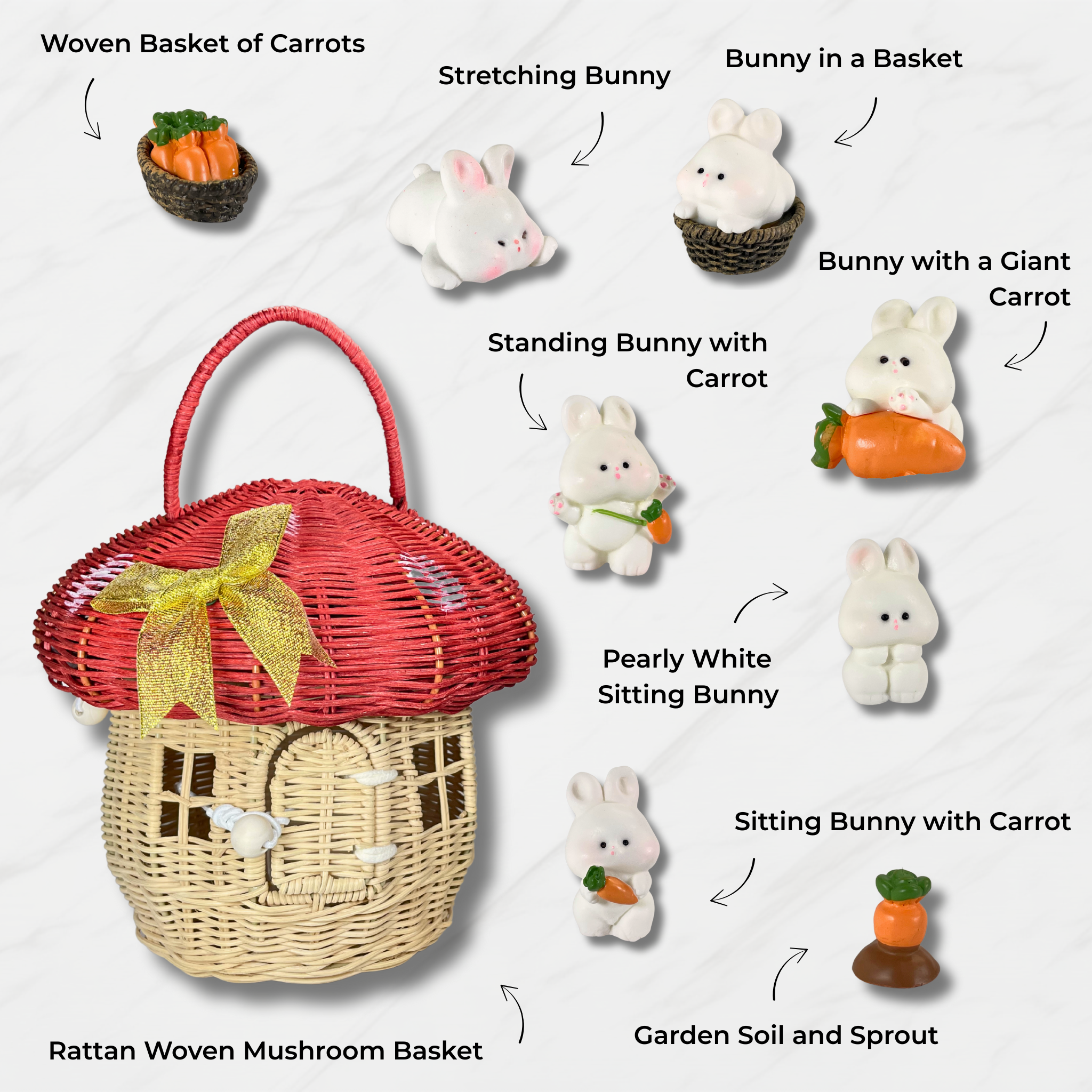 Meadow Magic Mushroom Set