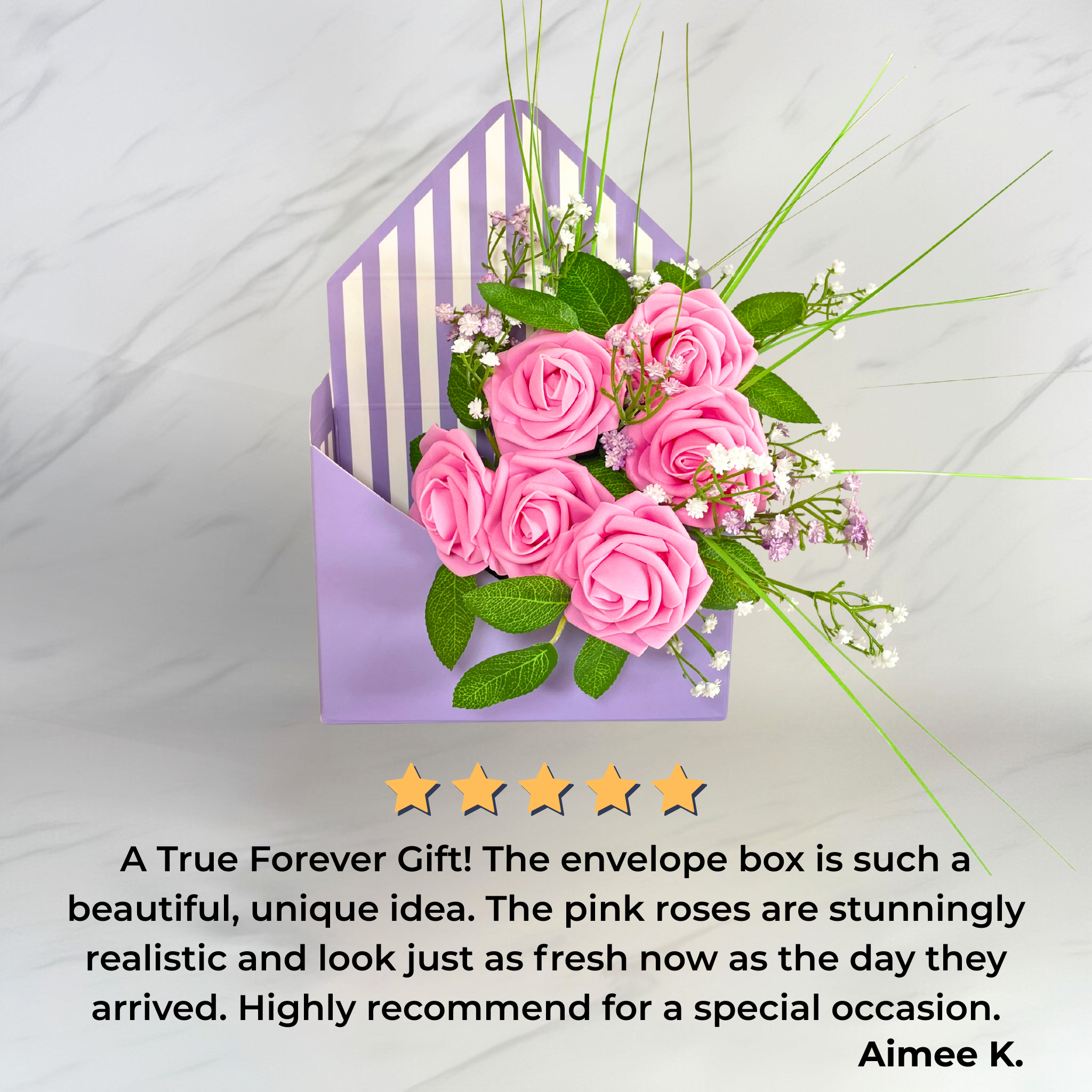 Eternal Bloom Envelope (Artificial Flowers)